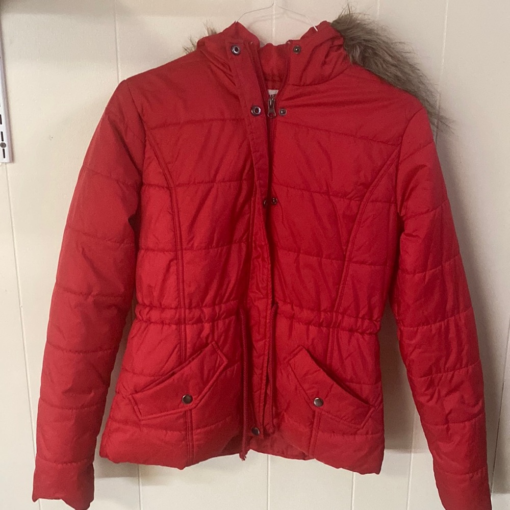 Arizona Jean Company Red Junior Coat- Medium
